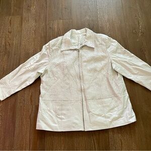 Elegant White Women's Jacket